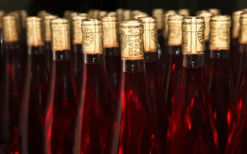 Beqaa, lebanon_ rose made by monks wine regions